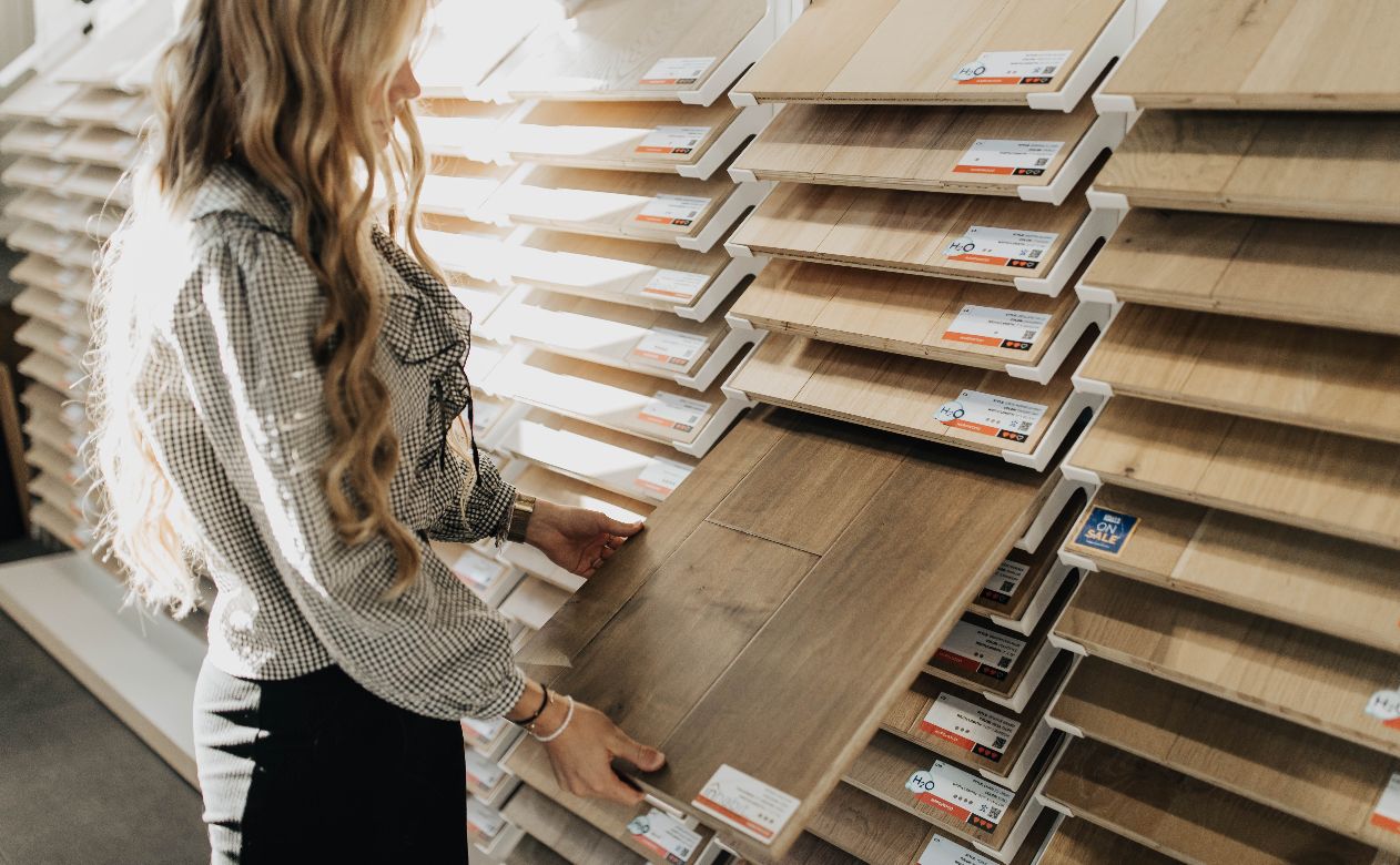 Baby on Hardwood flooring