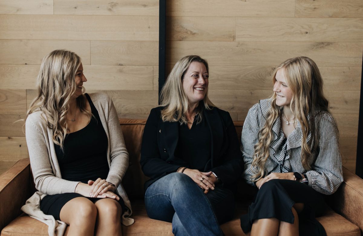 Bedroom with new oak hardwood flooring from Flooring Canada